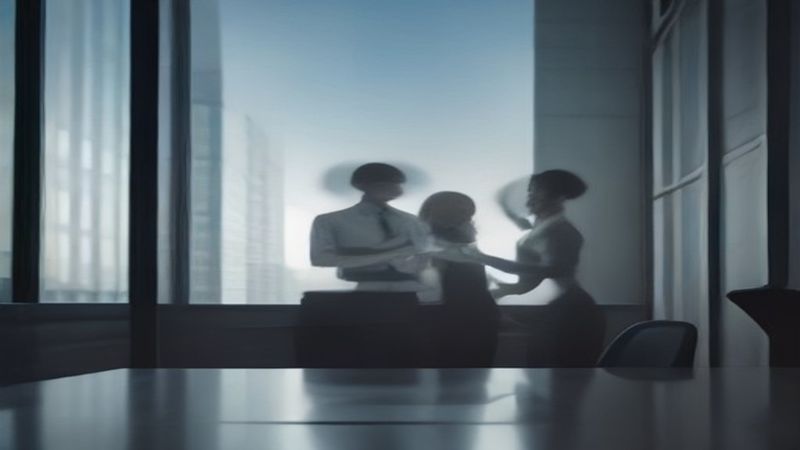 爱情岛最新域名故事主图：一对恋人坐在海边晚霞中并肩依靠